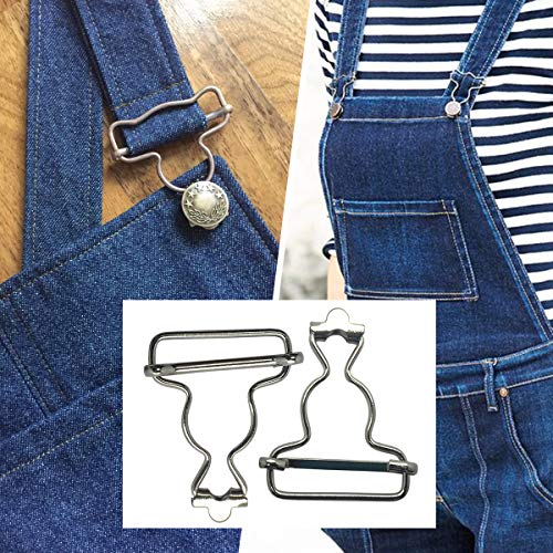 Trimming Shop Plateado 45mm x 30mm Dungaree Hebillas Metal Clip Cierres para Liga, Mano Bolsas, Chaquetas, Monos, Correas, Niños Overoles, Bricolaje Ropa - Plateado, 10pcs Trimming Shop Plateado 45mm x 30mm Dungaree Hebillas Metal Clip Cierres para Liga, Mano Bolsas, Chaquetas, Monos, Correas, Niños Overoles, Bricolaje Ropa - Plateado, 10pcs
