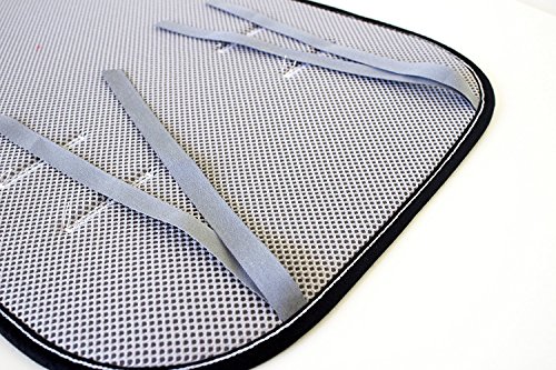 Tris&Ton colchoneta silla de paseo ligera universal para carrito cochecito bebe transpirable de microfibra + protección de arneses (Trisyton) (Hello Love) Tris&Ton colchoneta silla de paseo ligera universal para carrito cochecito bebe transpirable de microfibra + protección de arneses (Trisyton) (Hello Love)