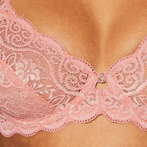 Triumph Amourette 300 W X Sujetador con Aros, Rosa (Terracotta 00cn), 115D (Talla del Fabricante: 100D) para Mujer Triumph Amourette 300 W X Sujetador con Aros, Rosa (Terracotta 00cn), 115D (Talla del Fabricante: 100D) para Mujer