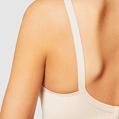 Triumph Cotton Classic Stretch N, Sujetador sin aros Mujer, Beige (Teint 00Kf), 95B (Talla del fabricante: 80B)