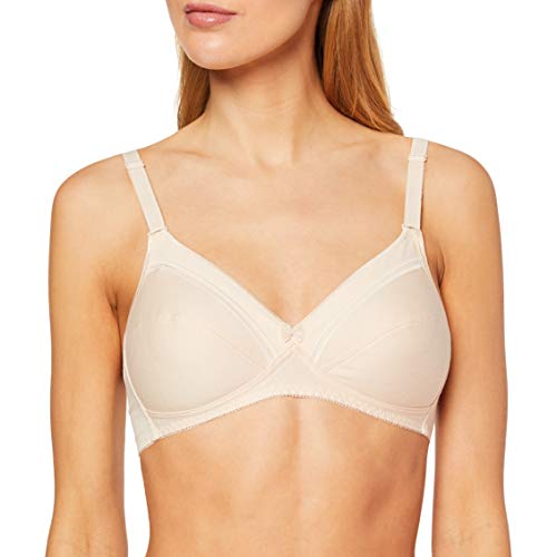 Triumph Cotton Classic Stretch N, Sujetador sin aros Mujer, Beige (Teint 00Kf), 95B (Talla del fabricante: 80B)