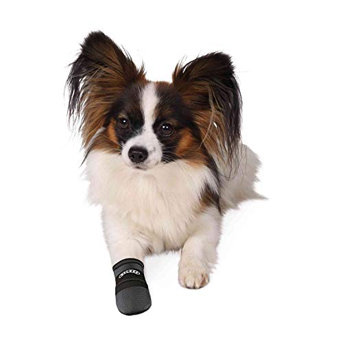 TRIXIE 2 Botas Protectoras Walker, Neopreno, Perros, S, Negro, Perro