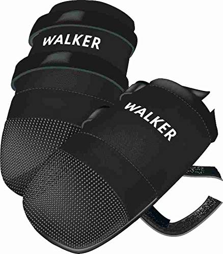 TRIXIE 2 Botas Protectoras Walker, Neopreno, Perros, S, Negro, Perro