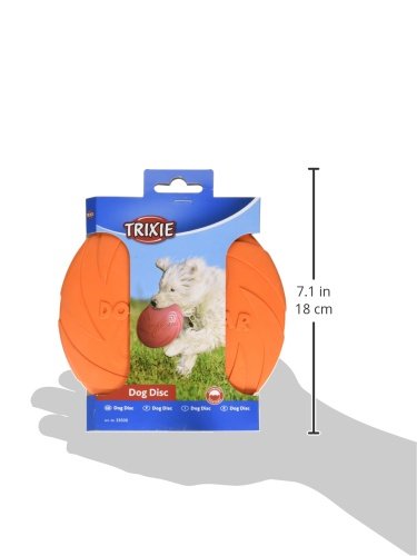 TRIXIE Dog Disc, Flotante, Caucho Natural, ø15 cm, Perro TRIXIE Dog Disc, Flotante, Caucho Natural, ø15 cm, Perro