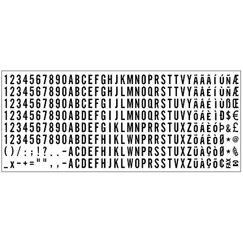 Trodat Printy 4911 Sello Autocomposición para Marcar Ropa – Texto de Hasta 3 líneas, Tinta Negra