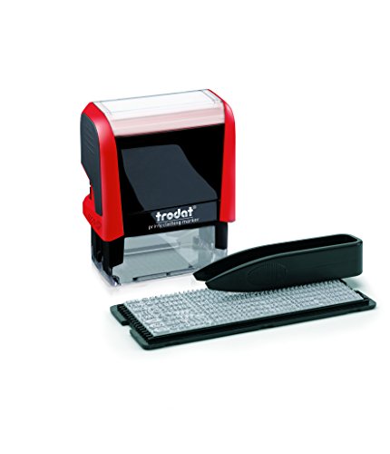 Trodat Printy 4911 Sello Autocomposición para Marcar Ropa – Texto de Hasta 3 líneas, Tinta Negra Trodat Printy 4911 Sello Autocomposición para Marcar Ropa – Texto de Hasta 3 líneas, Tinta Negra