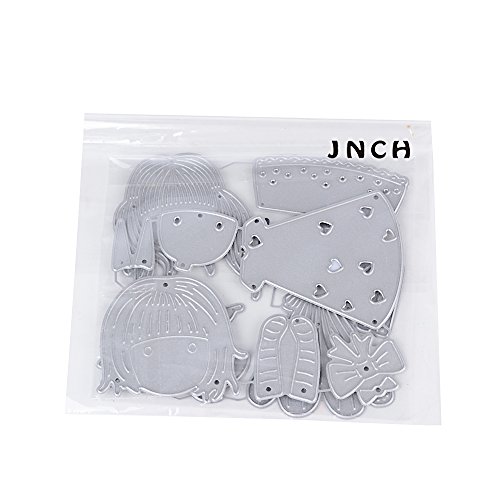 Troqueles Niña de Metal Dies Corte Plantillas Estarcir para Tarjeta, Papel, Álbum Scrapbook, DIY Troqueles Niña de Metal Dies Corte Plantillas Estarcir para Tarjeta, Papel, Álbum Scrapbook, DIY