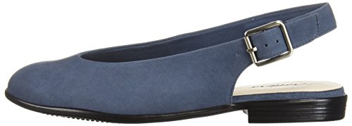 Trotters Women's Alice Ballet Flat, Blue, 9.5 M US