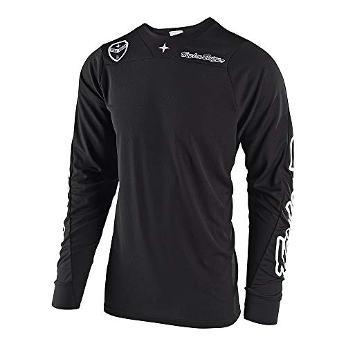 Troy Lee Designs Camiseta Moto SE Air Solo Ligera y Ultra ventilada XL Negro