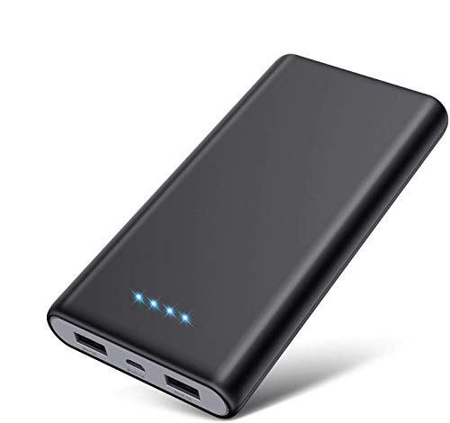 Trswyop Batería Externa 26800mAh, Power Bank [4 Indicadores de Energía LED] Ultra Alta Capacidad Cargador Portátil Móvil con 2 Puertos USB para Smartphones Tabletas y Más