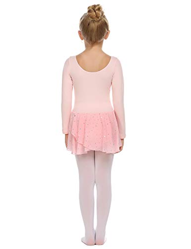 trudge niñas Ropa de Ballet Vestido de Ballet niñas Manga Corta Ballet de algodón Leotardo Traje de Ballet Vestido de Baile Cuerpo de Baile con Falda tutú trudge niñas Ropa de Ballet Vestido de Ballet niñas Manga Corta Ballet de algodón Leotardo Traje de Ballet Vestido de Baile Cuerpo de Baile con Falda tutú