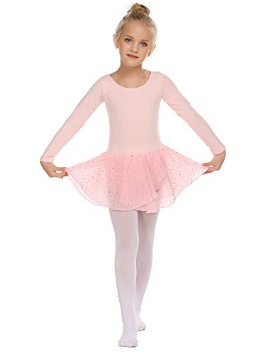 trudge niñas Ropa de Ballet Vestido de Ballet niñas Manga Corta Ballet de algodón Leotardo Traje de Ballet Vestido de Baile Cuerpo de Baile con Falda tutú trudge niñas Ropa de Ballet Vestido de Ballet niñas Manga Corta Ballet de algodón Leotardo Traje de Ballet Vestido de Baile Cuerpo de Baile con Falda tutú