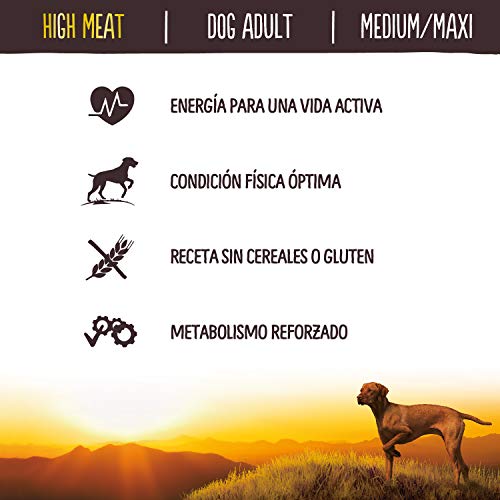 True Instinct High Meat Adult - Nature's Variety - Pienso para Perro Medium-Maxi Adulto con Pollo - 2kg