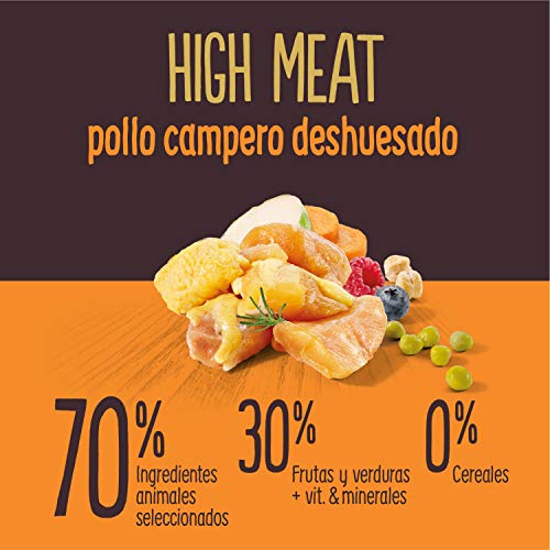 True Instinct High Meat Junior - Nature's Variety - Pienso para Cachorros Medium/Maxi con Pollo Deshuesado - 2kg