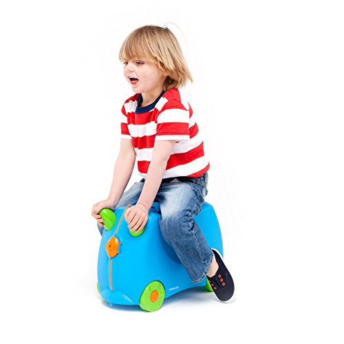 Trunki Maleta correpasillos y equipaje de mano infantil: Terrance (Azul) Trunki Maleta correpasillos y equipaje de mano infantil: Terrance (Azul)