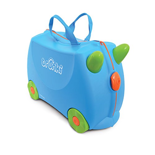 Trunki Maleta correpasillos y equipaje de mano infantil: Terrance (Azul) Trunki Maleta correpasillos y equipaje de mano infantil: Terrance (Azul)