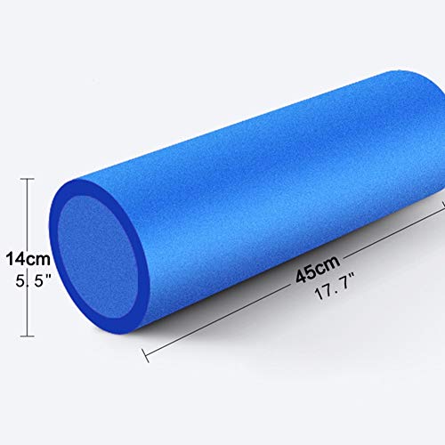 TUANTALL Foam Roller Masaje Rodillo Masaje Muscular Rodillo Masaje Rulo Pilates Espuma De Músculo De Rollo De Espuma Ejercicio De Fitness De Rodillo Masajeador De Vuelta De Rodillos De Masaje 1,60cm