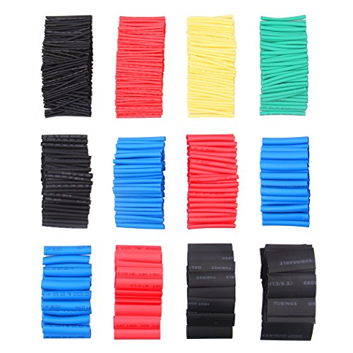 Tubo Termorretráctil 750 Piezas,Preciva 2: 1 Poliolefina Tubo Termoretráctil Envoltura de Alambre 5 Color 12 Tamaño para Protección el cable,Prevenir la corrosión del metal etc Tubo Termorretráctil 750 Piezas,Preciva 2: 1 Poliolefina Tubo Termoretráctil Envoltura de Alambre 5 Color 12 Tamaño para Protección el cable,Prevenir la corrosión del metal etc