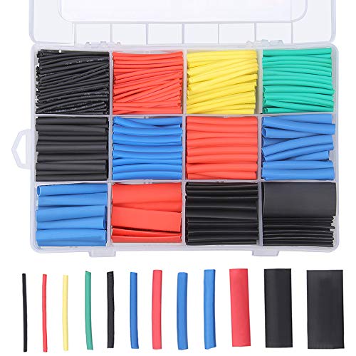 Tubo Termorretráctil 750 Piezas,Preciva 2: 1 Poliolefina Tubo Termoretráctil Envoltura de Alambre 5 Color 12 Tamaño para Protección el cable,Prevenir la corrosión del metal etc Tubo Termorretráctil 750 Piezas,Preciva 2: 1 Poliolefina Tubo Termoretráctil Envoltura de Alambre 5 Color 12 Tamaño para Protección el cable,Prevenir la corrosión del metal etc
