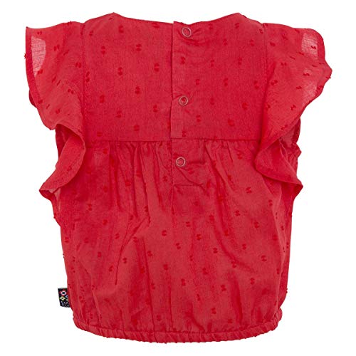 Tuc Tuc Camisa POPELÍN Detalles NIÑA Pirates Camiseta, Rojo (Rojo 3), 92 (Tamaño del Fabricante:2A) para Bebés