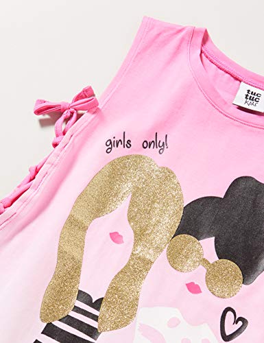 Tuc Tuc Conjunto Camiseta Y Falda Punto Mensaje NIÑA Rosa Powerful Tuc Tuc Conjunto Camiseta Y Falda Punto Mensaje NIÑA Rosa Powerful