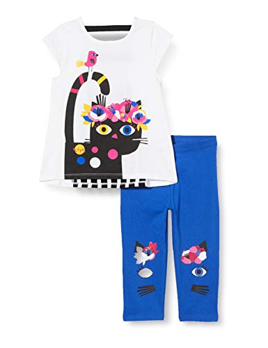 Tuc Tuc Conjunto Camiseta Y Legging Pirata Gatito NIÑA Azul Cat