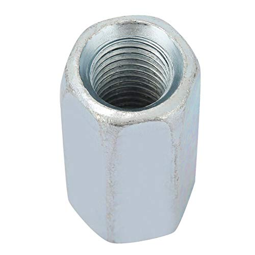 Tuerca larga de acero al carbono, acoplamiento de barra larga galvanizada Tuerca hexagonal alargada Tuerca de unión Tornillo roscado M20 * 60 * 30