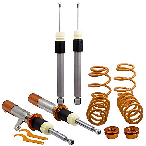 Tuningsworld Coilover Suspensión Roscada para Golf MK5 MK6 Leon 1P Toledo 5P A3