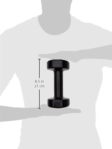 Tunturi 14TUSCL117 Mancuernas, Unisex Adulto, Negro/Gris, 2 kg Tunturi 14TUSCL117 Mancuernas, Unisex Adulto, Negro/Gris, 2 kg