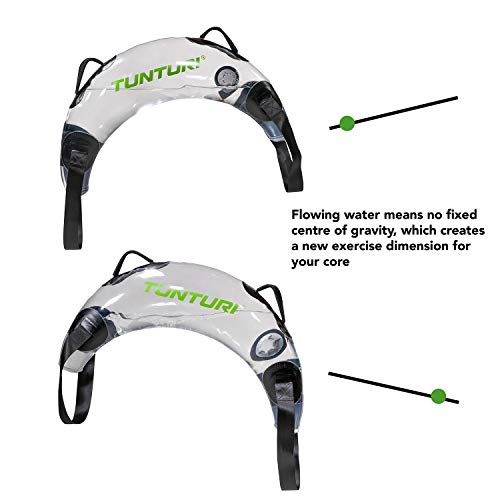 Tunturi Aquabag - Bolsa de agua (72 cm, PVC/poliéster), transparente Tunturi Aquabag - Bolsa de agua (72 cm, PVC/poliéster), transparente