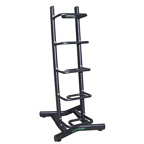 Tunturi - Estructura para saco de arena (5 bolsillos, 150 cm), color negro Tunturi - Estructura para saco de arena (5 bolsillos, 150 cm), color negro