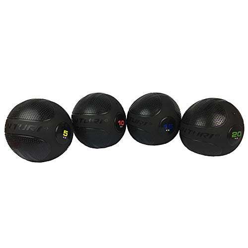 Tunturi Functional Fitness Balón Crossfit, Unisex Adulto, Black, 1 Tunturi Functional Fitness Balón Crossfit, Unisex Adulto, Black, 1