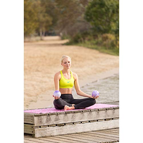 Tunturi Yoga Pelota Tonificación, Unisex Adulto, Verde, 1.5 kg Tunturi Yoga Pelota Tonificación, Unisex Adulto, Verde, 1.5 kg