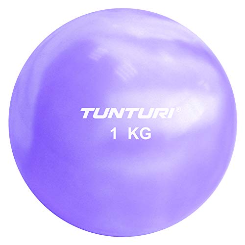 Tunturi Yoga Pelota Tonificación, Unisex Adulto, Verde, 1.5 kg