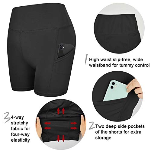 Tuopuda Cortas Leggins Mujer Pantalones Deportivas Cintura Alta Pantalones con Bolsillo del teléfono para Running Training Fitness Yoga y Pilates Tuopuda Cortas Leggins Mujer Pantalones Deportivas Cintura Alta Pantalones con Bolsillo del teléfono para Running Training Fitness Yoga y Pilates
