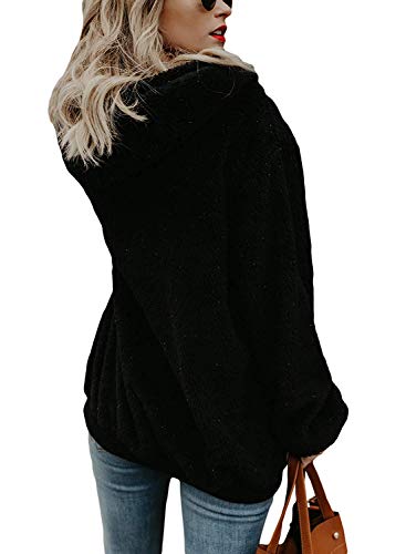 Tuopuda Mujer Sudadera con Capucha Suelta Tallas Grandes Invierno Manga Larga Pullover Deportivo Cremallera Chaqueta Hoodies Suéter Abrigo con Bolsillos 2019 El Nuevo Tuopuda Mujer Sudadera con Capucha Suelta Tallas Grandes Invierno Manga Larga Pullover Deportivo Cremallera Chaqueta Hoodies Suéter Abrigo con Bolsillos 2019 El Nuevo