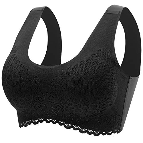 Tuopuda Sujetador Deportivo para Mujer Sujetador de Contorno 5D Sujetadores para Dormir de Talla Grande Cómodos Suave y Almohadillas Extraíbles Yoga Sujetador de Encaje Sujetador Deporte sin Costuras Tuopuda Sujetador Deportivo para Mujer Sujetador de Contorno 5D Sujetadores para Dormir de Talla Grande Cómodos Suave y Almohadillas Extraíbles Yoga Sujetador de Encaje Sujetador Deporte sin Costuras