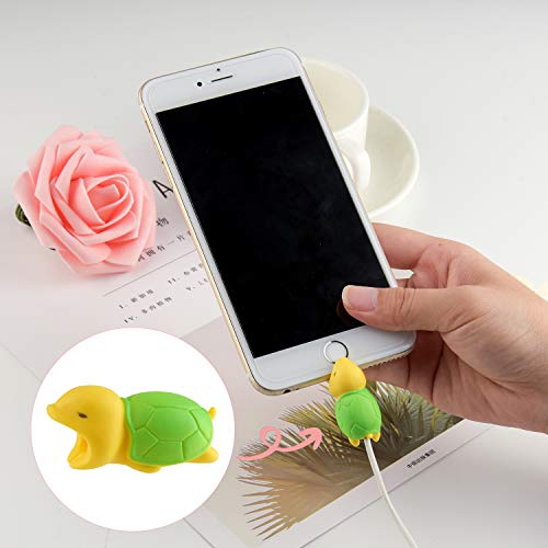 Tuparka 18 Pcs Protector de Cable de Cargador, USB Protector Compatible con iPhone Android, para Todos los Móviles Tuparka 18 Pcs Protector de Cable de Cargador, USB Protector Compatible con iPhone Android, para Todos los Móviles