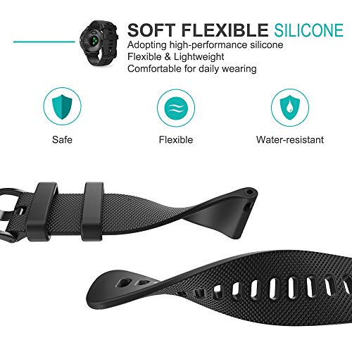 TUSITA Liberación Rápida Correa 20mm Para Polar Ignite,Garmin Approach S40,Forerunner 245 645,Venu,Vivoactive 3 Music,Vivomove 3 HR Luxe Style - Banda de silicona - Accesorios para relojes inteligente TUSITA Liberación Rápida Correa 20mm Para Polar Ignite,Garmin Approach S40,Forerunner 245 645,Venu,Vivoactive 3 Music,Vivomove 3 HR Luxe Style - Banda de silicona - Accesorios para relojes inteligente