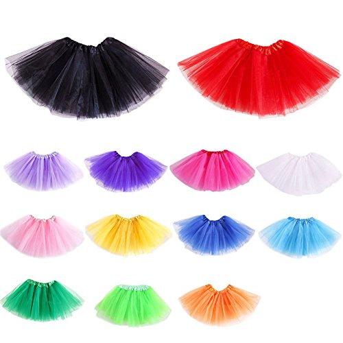 Tutú para mujer, minifalda de ballet, enagua rojo Madre Tutú para mujer, minifalda de ballet, enagua rojo Madre