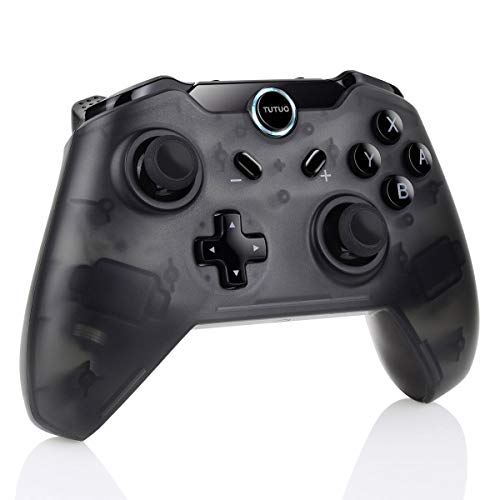TUTUO Nintendo Switch Controlador Mando Inalámbrico Gamepad Bluetooth Controller Joypad Video Guego Joystick para Nintendo Switch Pro -Negro TUTUO Nintendo Switch Controlador Mando Inalámbrico Gamepad Bluetooth Controller Joypad Video Guego Joystick para Nintendo Switch Pro -Negro