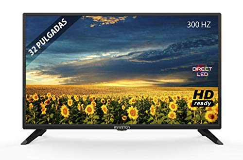 TV LED INFINITON 32" INTV-32 HD Ready - Reproductor y Grabador USB, 3X HDMI