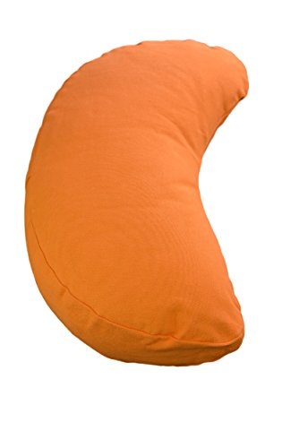 tvamm Lifestyle Media Luna Zafu – Cojín de meditación naranja tvamm Lifestyle Media Luna Zafu – Cojín de meditación naranja
