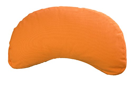 tvamm Lifestyle Media Luna Zafu – Cojín de meditación naranja tvamm Lifestyle Media Luna Zafu – Cojín de meditación naranja