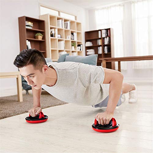 TWFY Soportes para Flexiones Avanzada Inicio Fitness Kit Push-up Barra de Pull-ups y fortalecimiento para Entrenar Ejercicio Entrenamiento (Color : Red, Size : One Size)