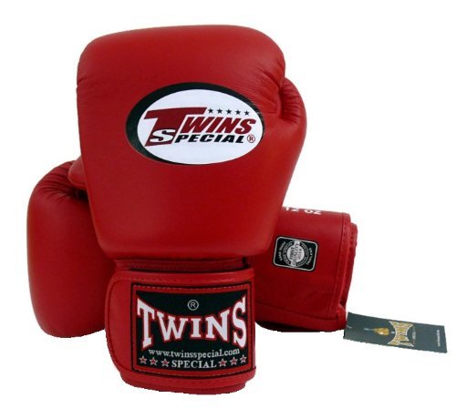 Twins Special BGVL3 - Guantes de boxeo (talla 8, 10, 12, 14, 16 oz), color rojo Twins Special BGVL3 - Guantes de boxeo (talla 8, 10, 12, 14, 16 oz), color rojo