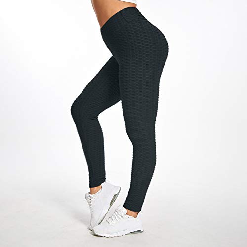 TWIOIOVE Leggings de Sport Femme Anti-Cellulite Pantalon de Fitness Haute Slim Push Up Butt Lifter Pants Yoga Pour Jogging Estiramiento Yoga y Pilates