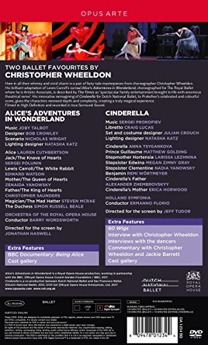 Two Ballet Favourites by Christopher Wheeldon - Alice's Adventures in Wonderland / Cinderella (2011-2012) (2-DVD Box Set) (NTSC)