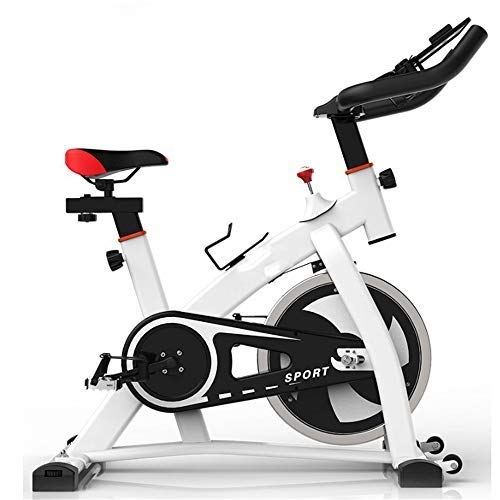 TXOZ Ciclismo Indoor Ejercicio Ciclo de la Bici Bicicleta estacionaria for el hogar Cardio Entrenamiento del Entrenamiento de la Bici (Color : White)