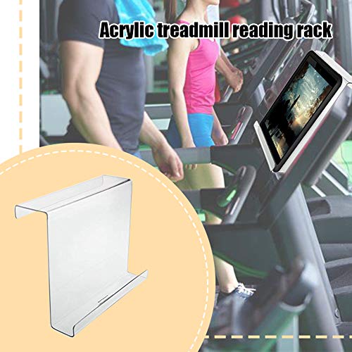 TXYFYP Soporte de Libro para Cinta de Correr, Bastidor de Lectura para Cintas de Correr, Soporte Universal de acrílico Ligero para exhibición de Revista Marco de Lectura Compacto Ultra pequeño TXYFYP Soporte de Libro para Cinta de Correr, Bastidor de Lectura para Cintas de Correr, Soporte Universal de acrílico Ligero para exhibición de Revista Marco de Lectura Compacto Ultra pequeño